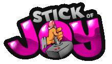 Stick of Joy animated logo - adult games website