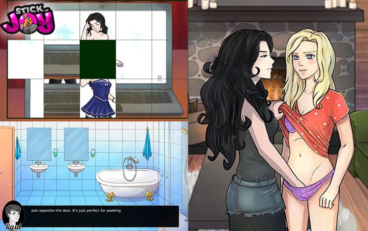  highly erotic hentai puzzle games for adults the last weekend 