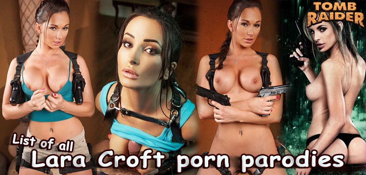 Lara Croft Throat Fucked - All Lara Croft cosplay porn (Tomb Raider porn parodies)