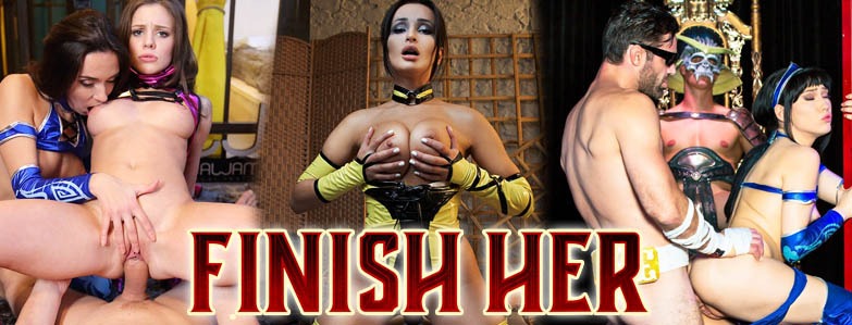 All porn movies based on the Mortal Kombat video games