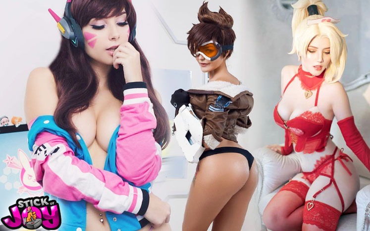 best overwatch hentai porn parody virtual reality videos dva tracer mercy ero cosplay