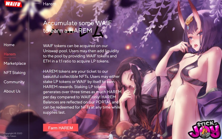 claim your own sexy waifu on the ethereum blockchain waifu token website
