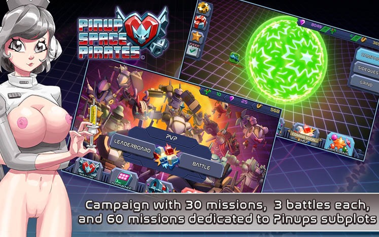 pinup space pirates adult game review screen 