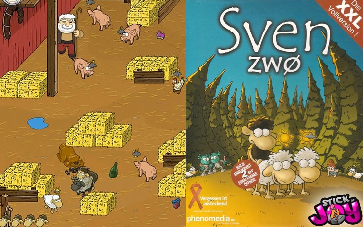 sven bomwollen videogame franchise the horny sheep game  sven zwo