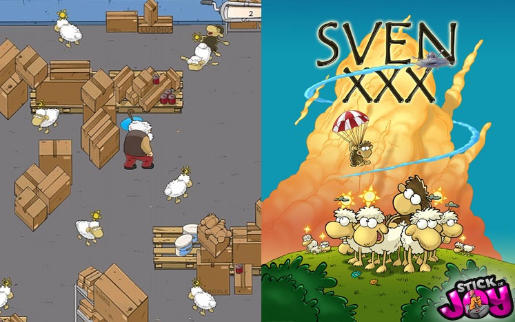 sven bomwollen videogame franchise the horny sheep game  sven xxx