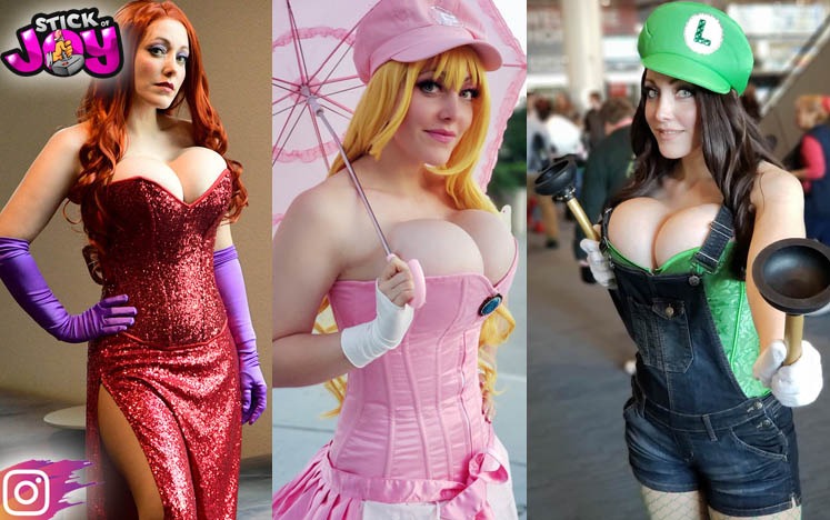 ten hottest busty instagram cosplayer babes with massive boobs top Alina Masquerade 
