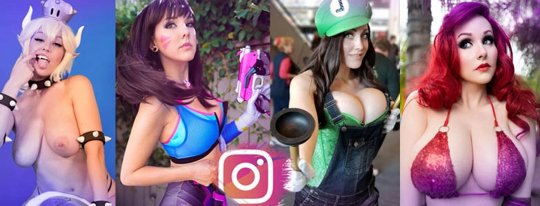 Ten hottest busty Instagram cosplayer babes with massive boobs (that you  should follow)