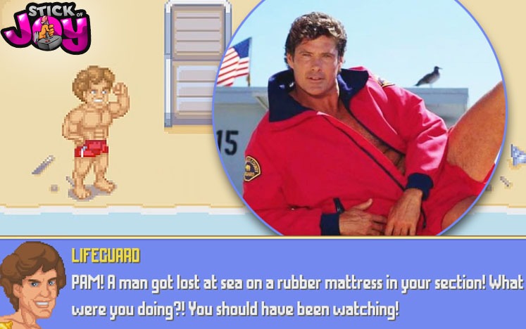 the leisure suit larry adult mobile game love for sail jme java david hasselhoff