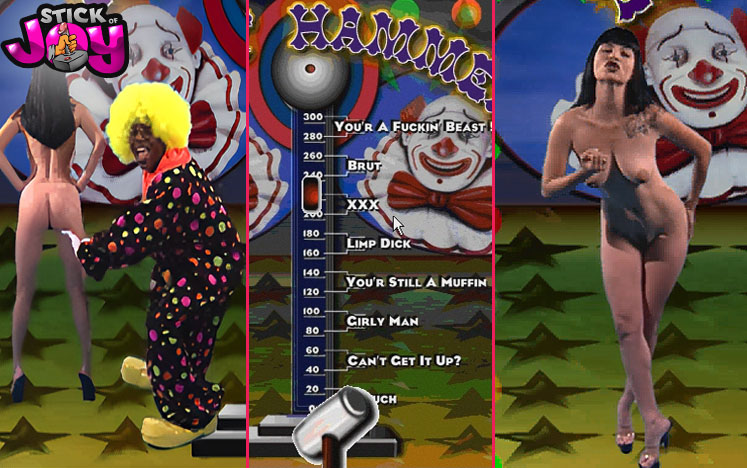 vivid presents circus of love  pc cdrom clown porn videogame lust hammer 