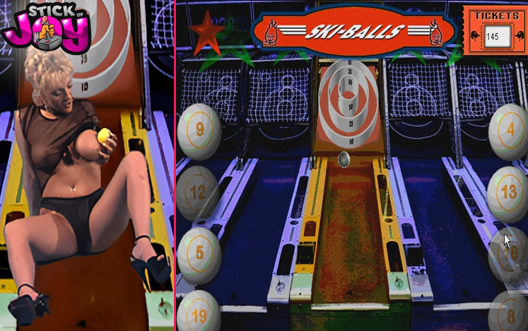 vivid presents circus of love  pc cdrom clown porn videogame skiballs